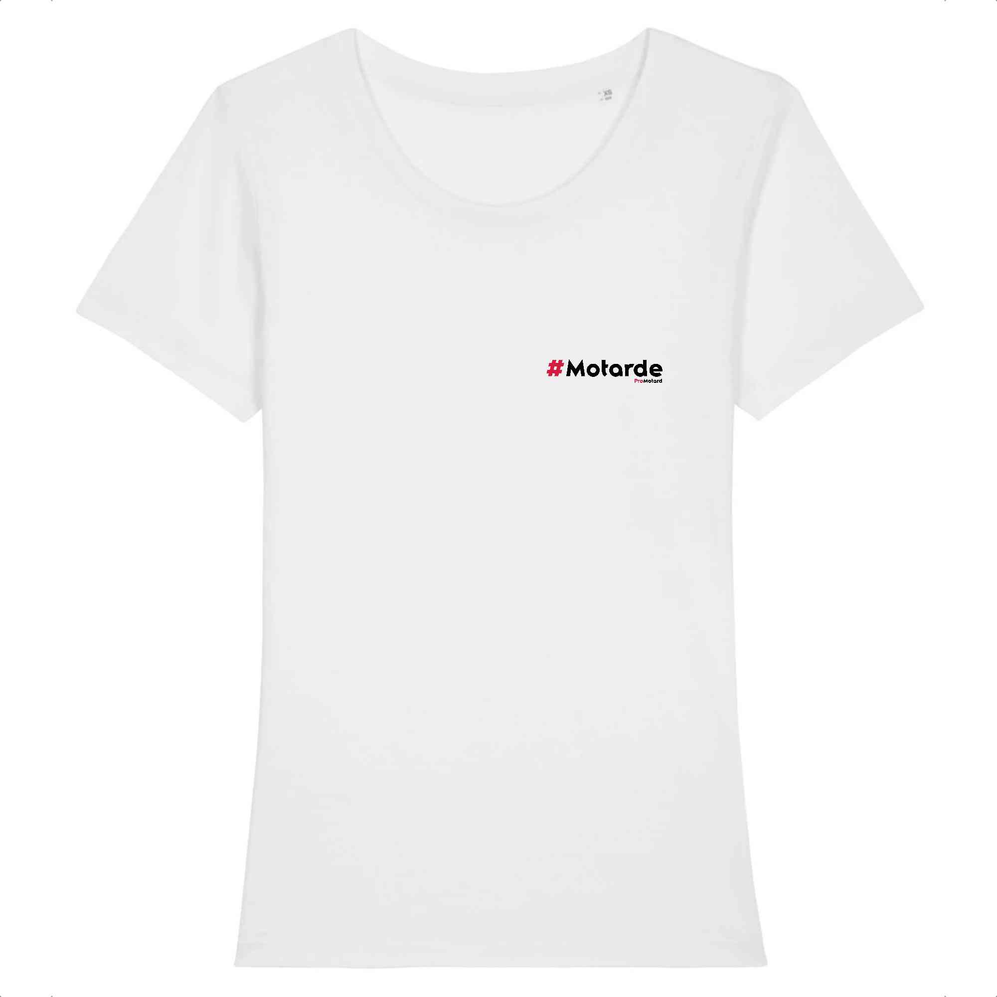 T-shirt Femme Blanc – Coton bio & imprimé en France #9 T-shirt Femme Blanc – Coton bio & imprimé en France #9