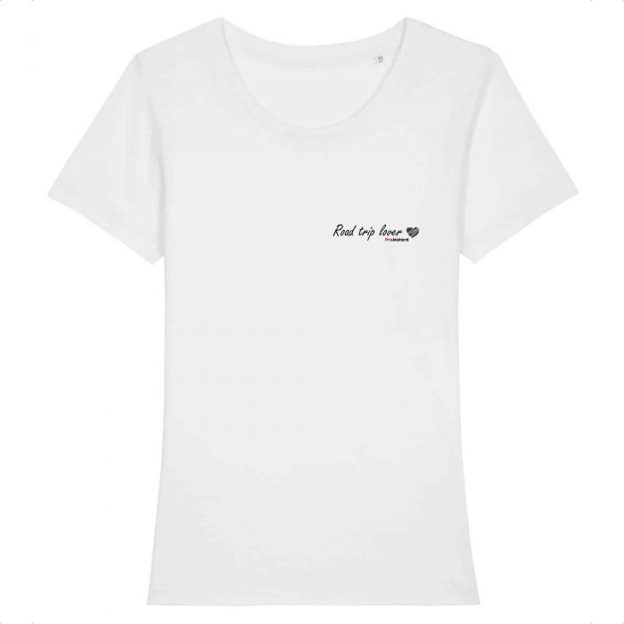 T-shirt Femme Blanc – Coton bio & imprimé en France #11