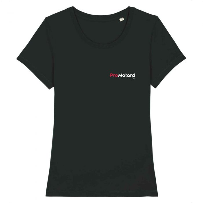 T-shirt Femme Noir – Coton bio & imprimé en France #8