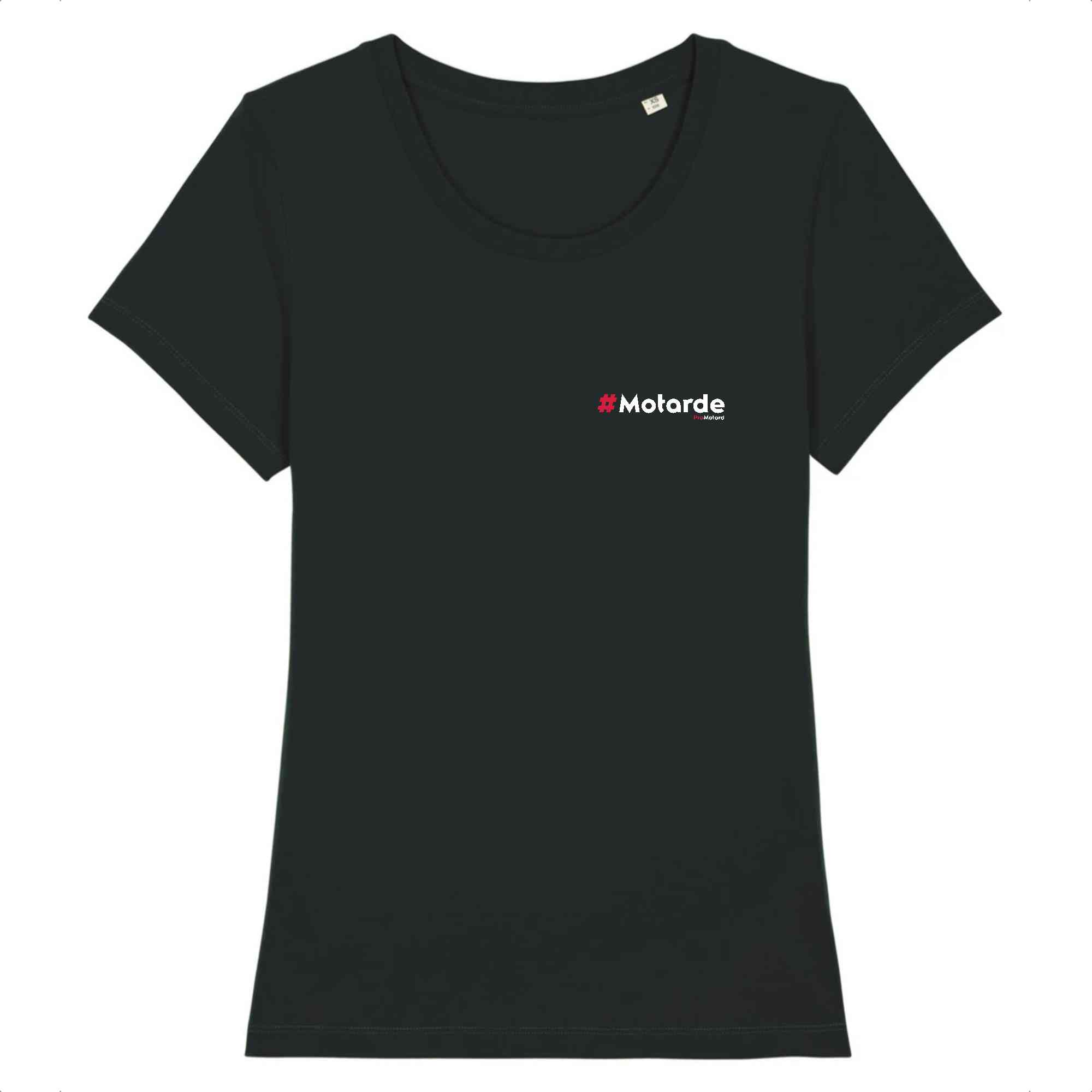 T-shirt Femme Noir – Coton bio & imprimé en France #10 T-shirt Femme Noir – Coton bio & imprimé en France #10